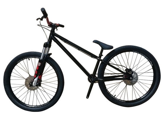 Forcella a 26 pollici della sospensione della pagina di Chromoly della bici del paese trasversale di Hardtail di salto della sporcizia