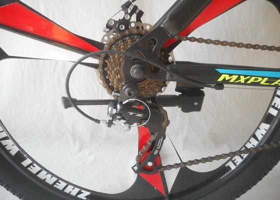 Ruota di un pezzo a velocità diverse di Megnesium del mountain bike della struttura d'acciaio di Hardtail