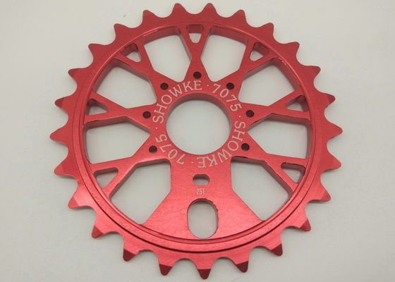 La multi bici di stile libero di colori BMX parte il CNC della lega 7075 del dente per catena 25T fatto